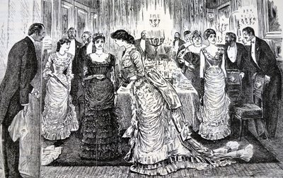 Smoking Etiquette, 1883 by George du Maurier